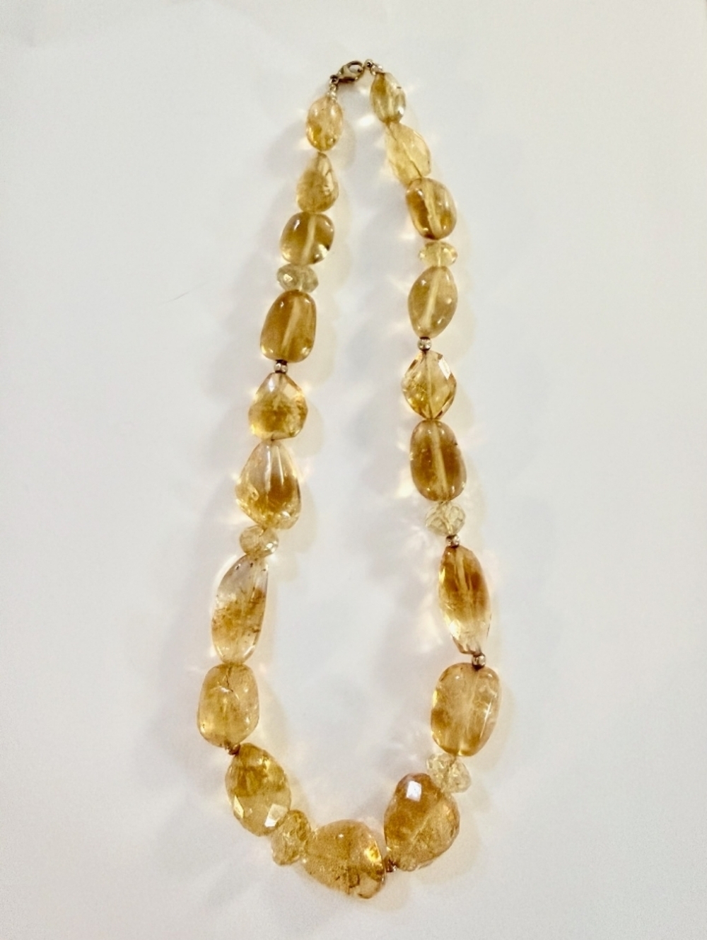 Janis Savitt Citrine Topaz Necklace